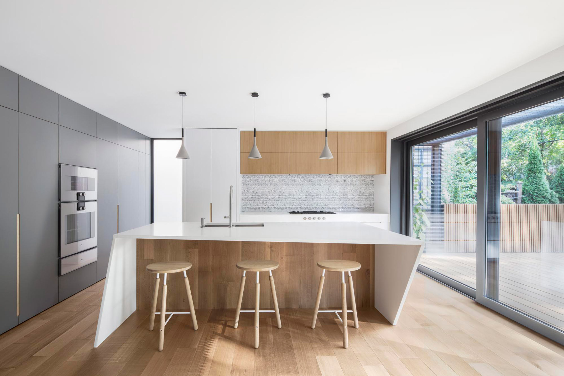 Naturehumaine enlivens Montreal house with plant-covered wall-12