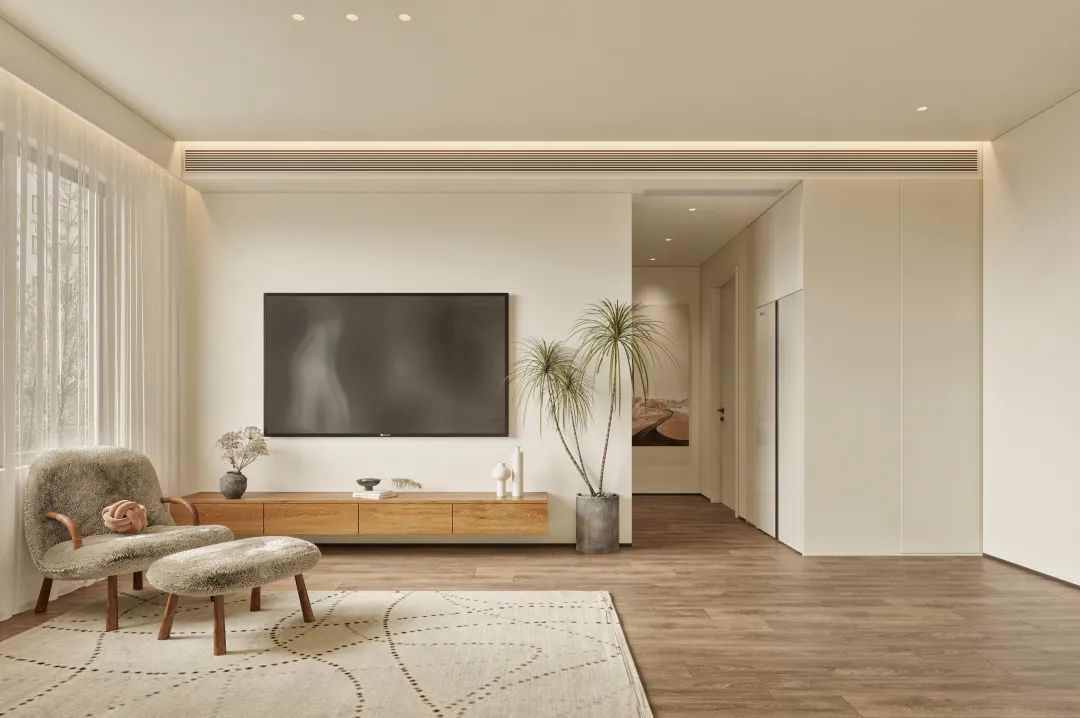 奶油风格的温馨家居设计丨中国西安丨西安.大小空间设计-3