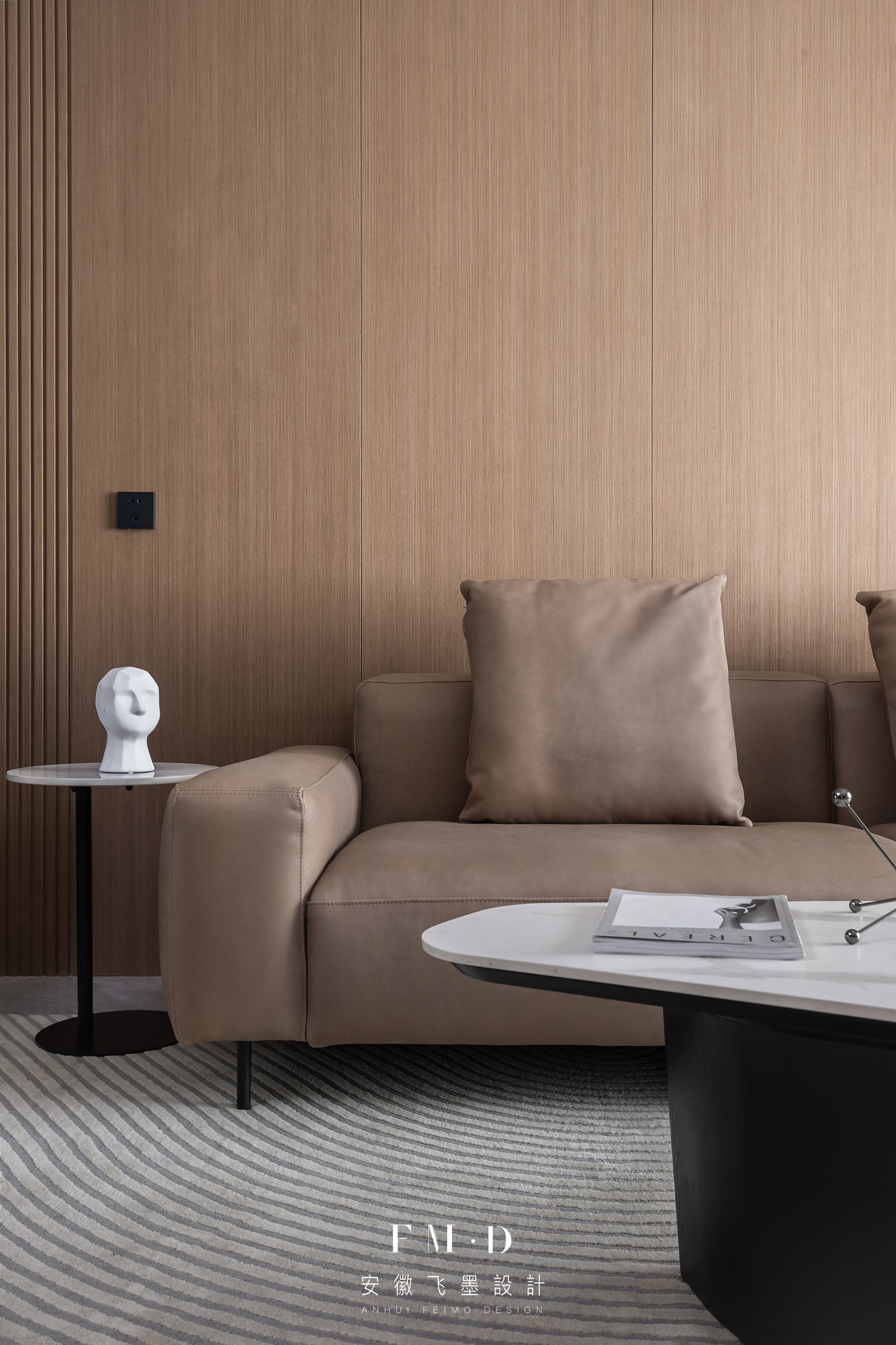 飞墨新作 || 三世同堂居132㎡现代简约家，高度舒适感拿捏！-7