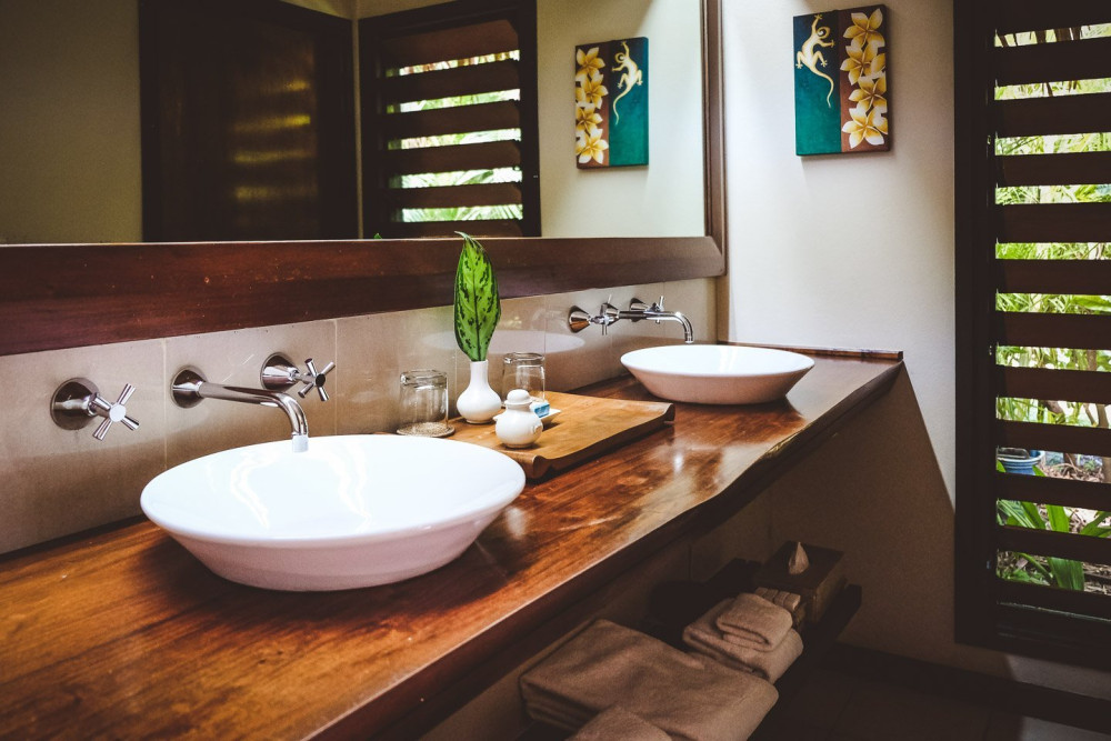 斐济五星级豪华度假酒店,现代斐济风格的海滨别墅-39