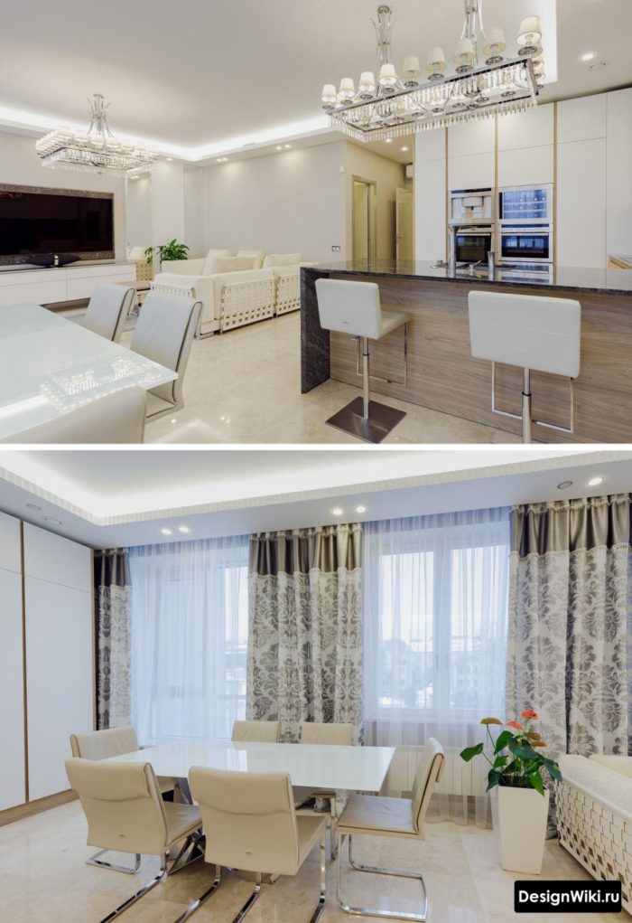 厨房与客厅一体化设计案例-119