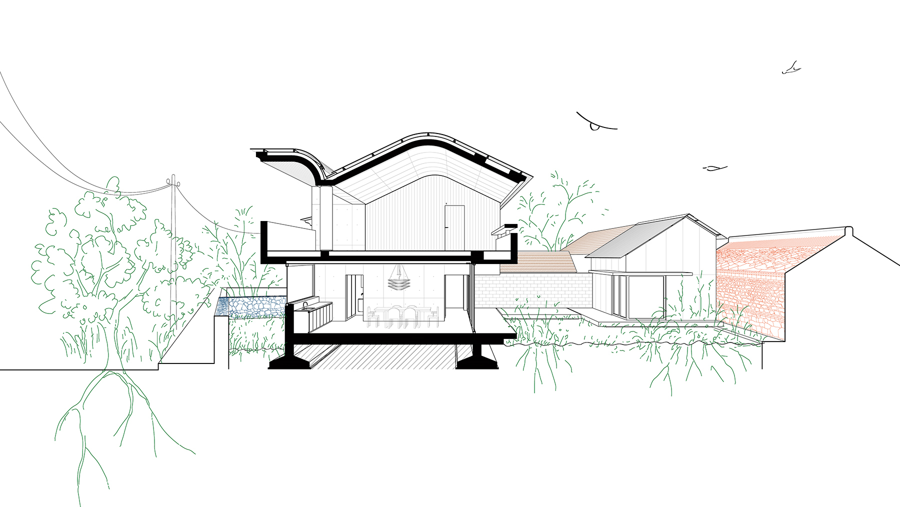 玉米地住宅丨中国北京丨xiān氙建筑工作室-65