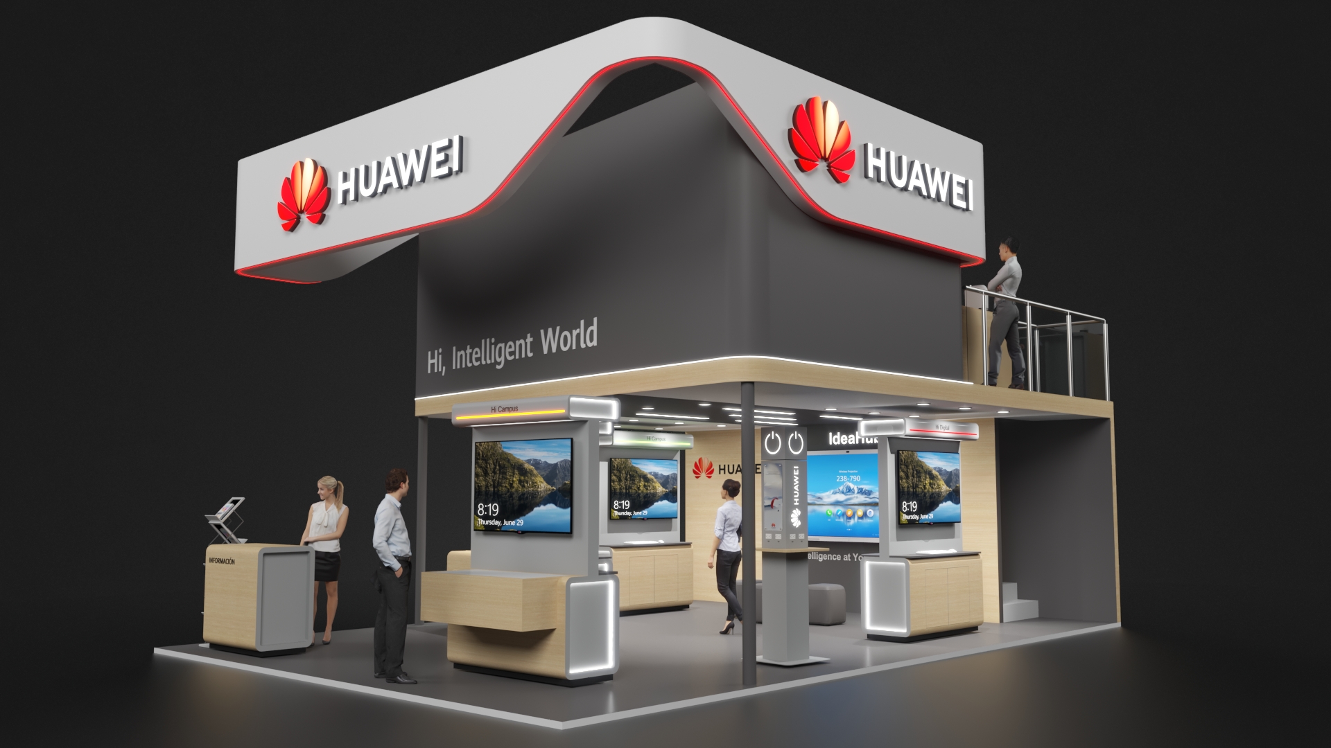 HUAWEI EXHIBITION STAND-2