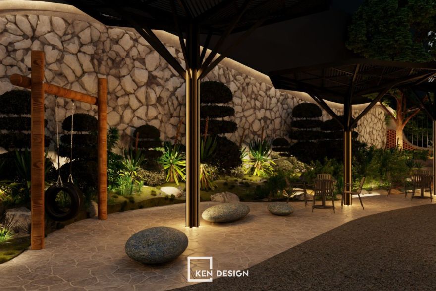 Green Coffee咖啡馆设计丨越南丨KenDesign-29