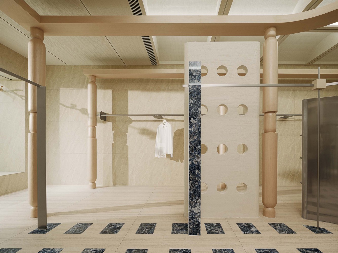 融合希腊古建筑元素的时尚店设计丨中国重庆丨LAS DESIGN-32