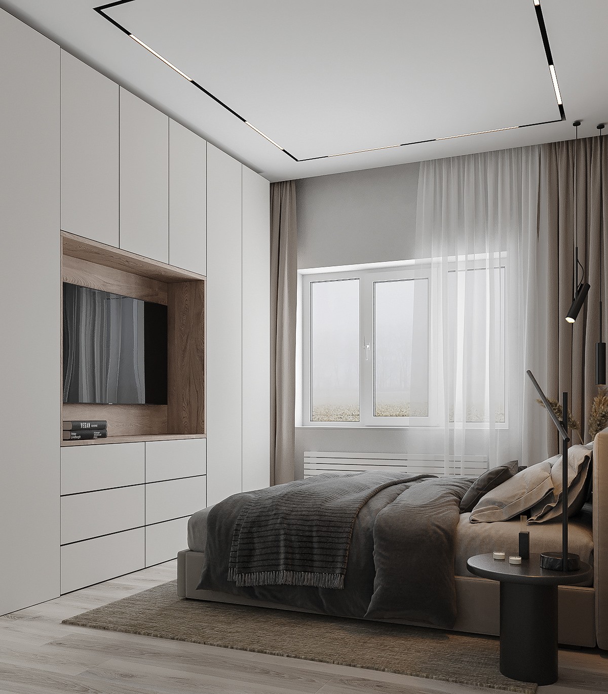 灰白简洁空间  简约不简单！-9