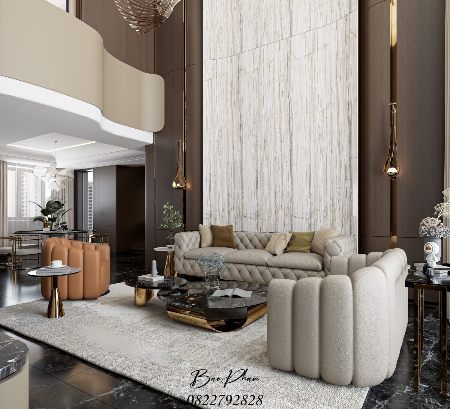 13819. Free Sketchup Apartment Interior Model Download-1