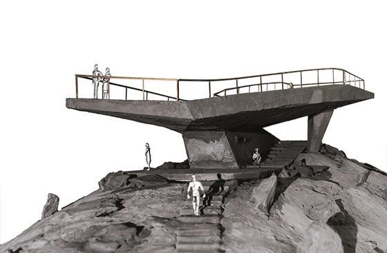 深圳梅沙尖城市看台丨中国深圳丨line+建筑事务所-28