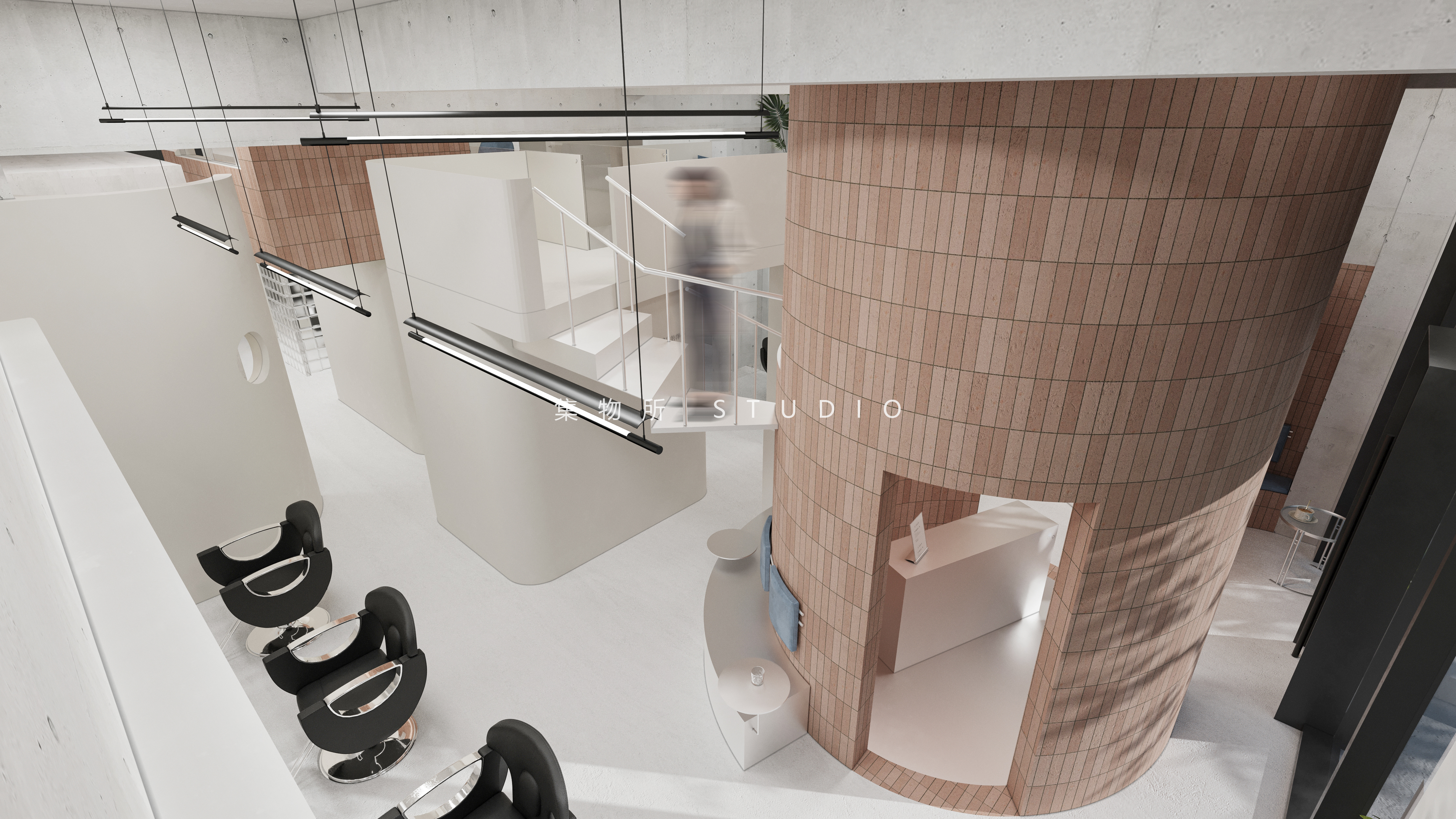 GRAVITY·理发店丨中国郑州丨集物所建筑设计-19
