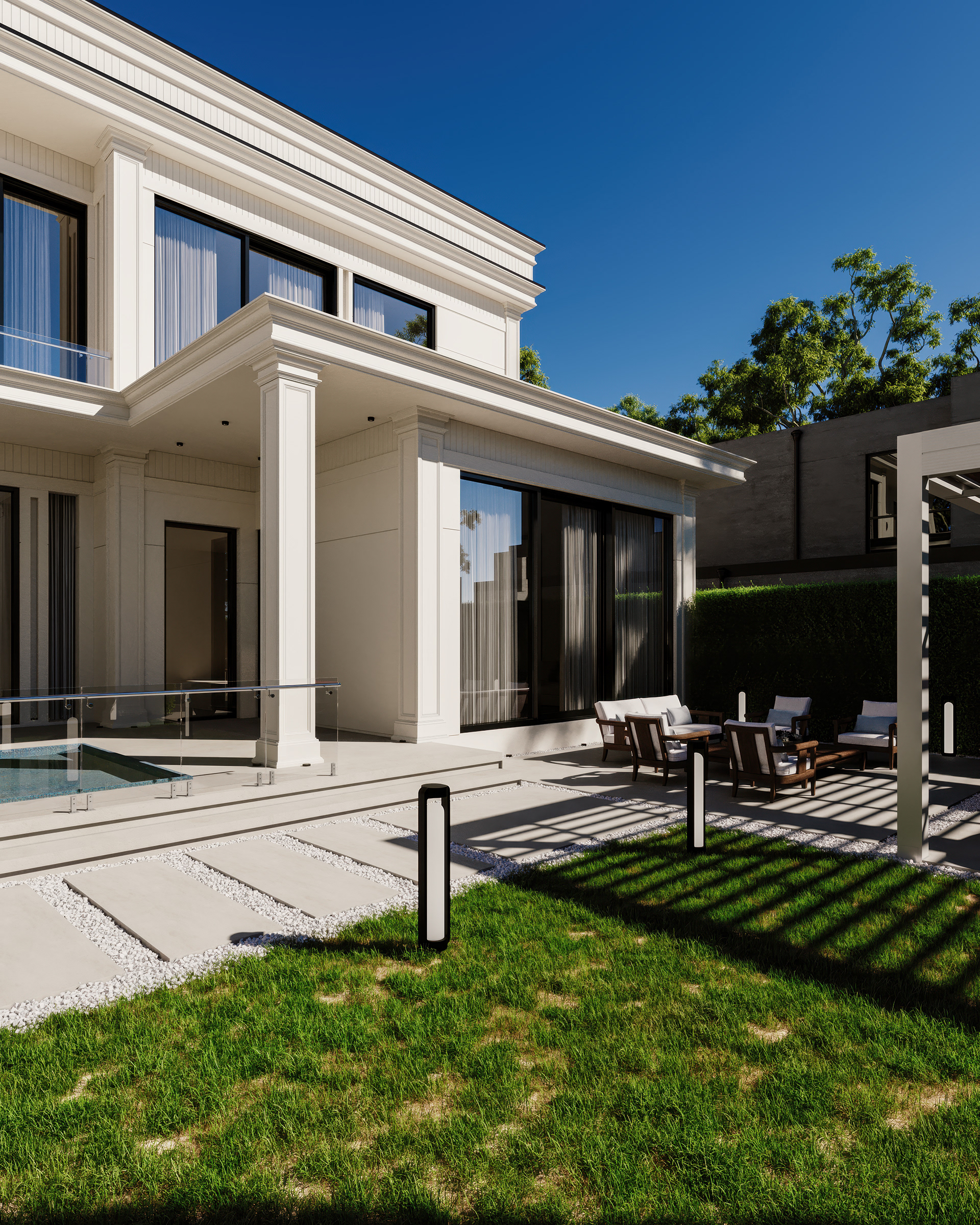 Molhum Villa Facade Design - Neo-classic Alternative-2