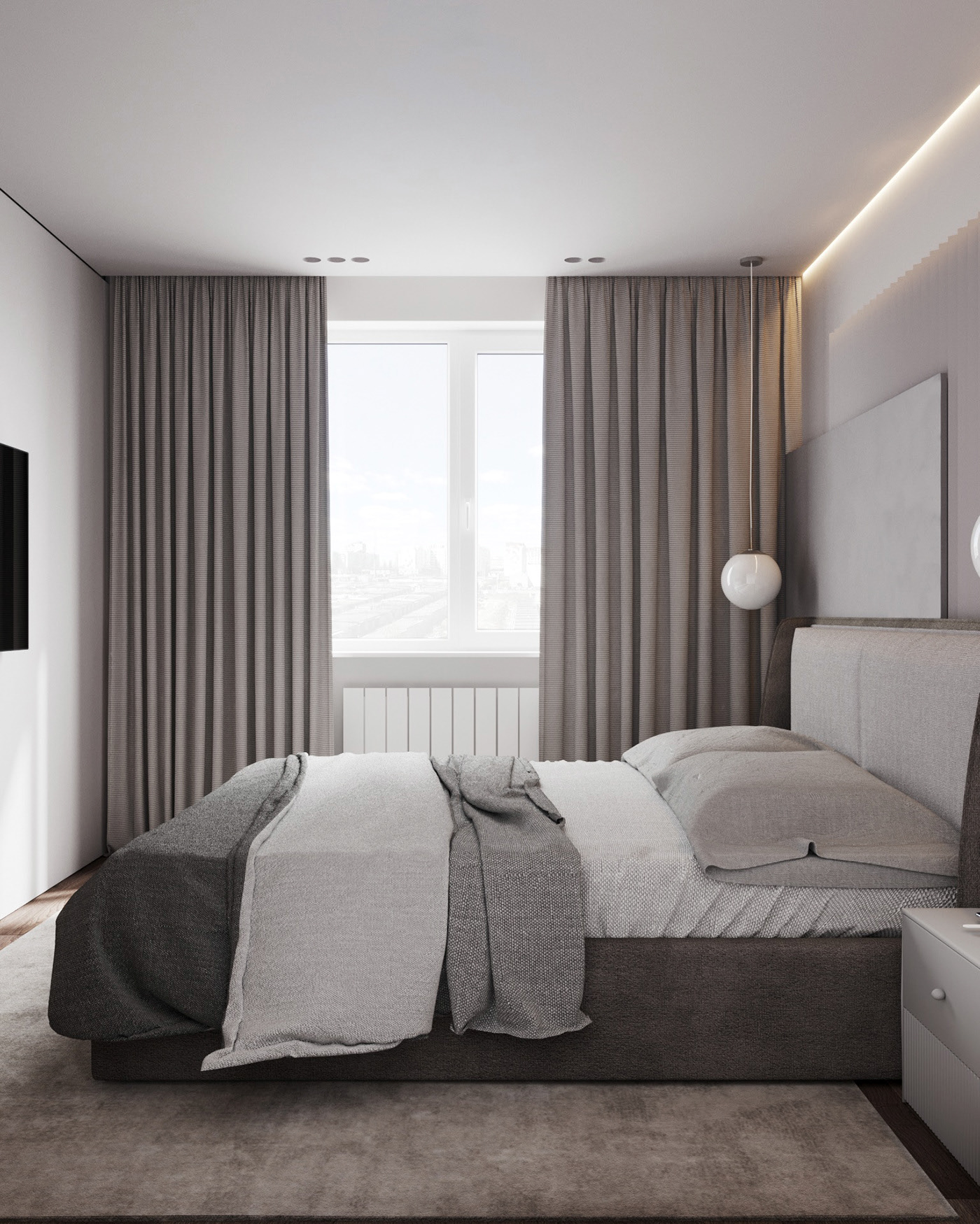 浅色系公寓设计-21