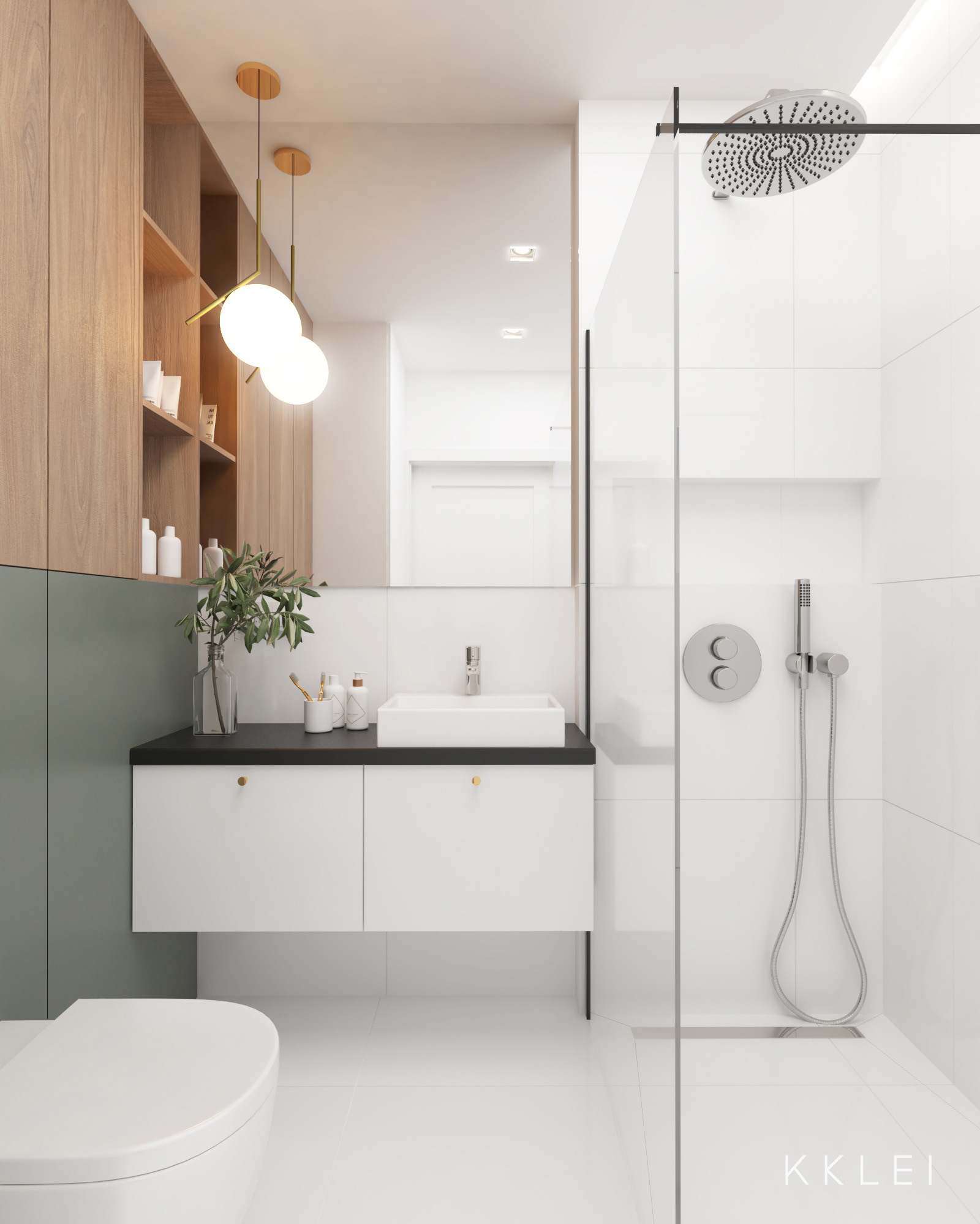 Stacja Gocławek 43 平米住宅室内设计项目丨波兰华沙-10