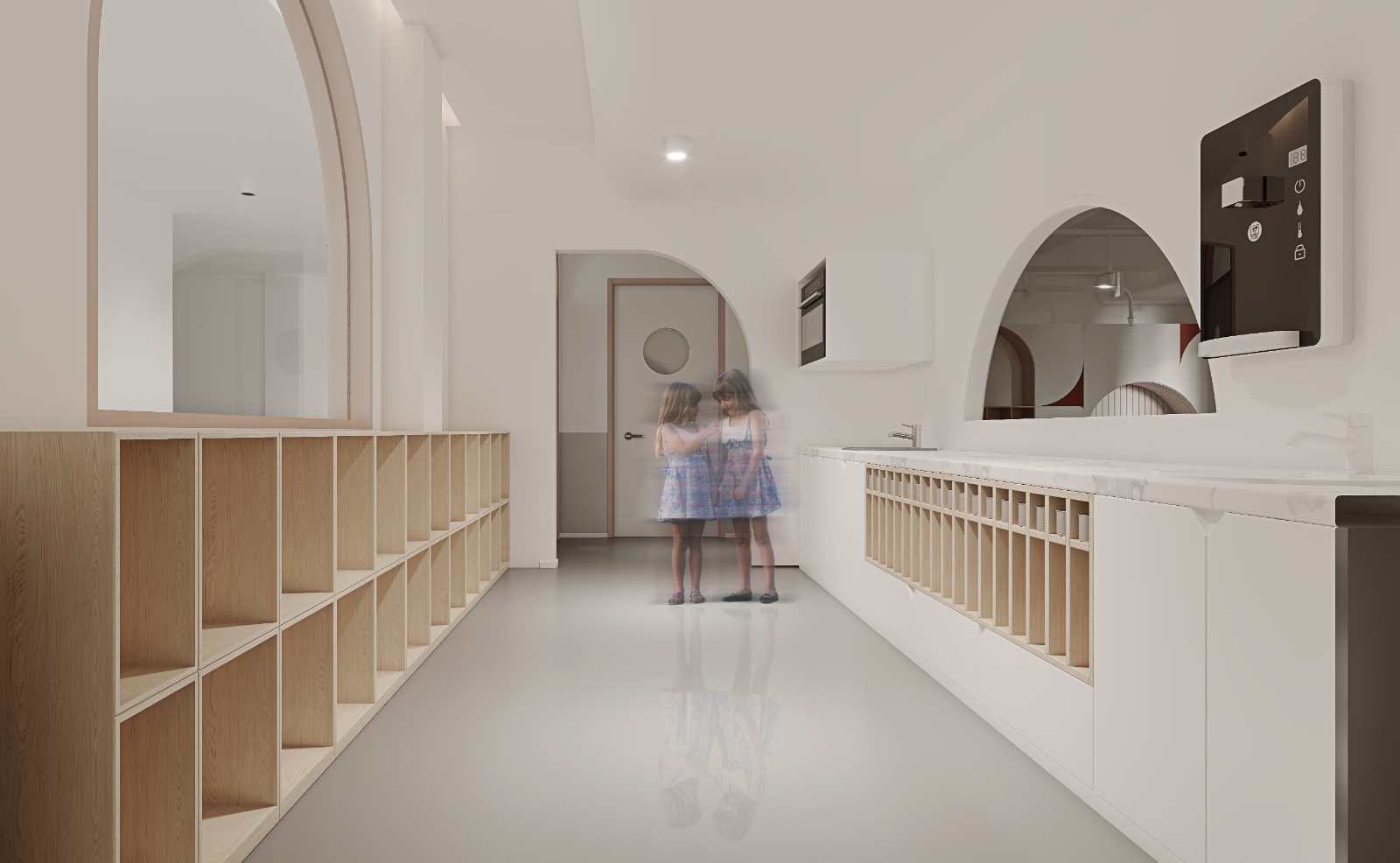 阜南县保健院淮畔世家托育中心丨中国阜阳丨张晓光设计顾问(北京)有限公司-42