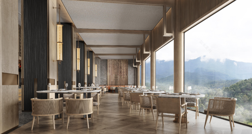 天下第一水司楼·紫林山豪利维拉酒店丨中国贵州丨深圳市骆丹建筑装饰设计有限公司-26