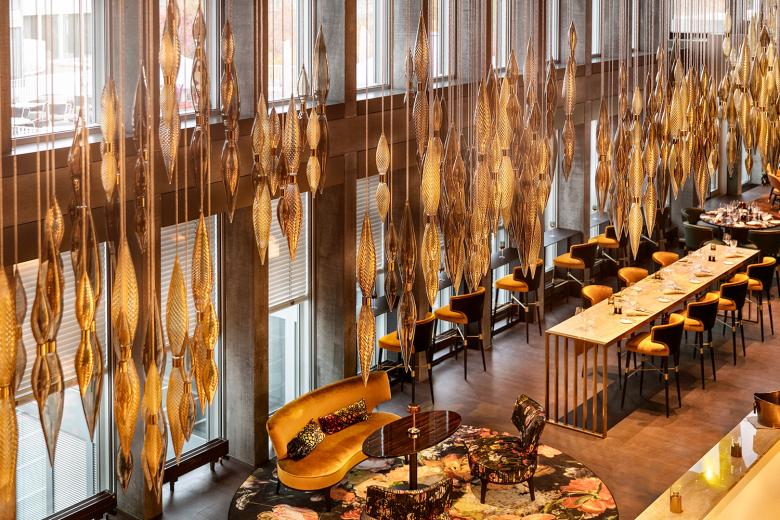 lightsphere GmbH丨Sablier Rooftop Restaurant丨瑞士-2