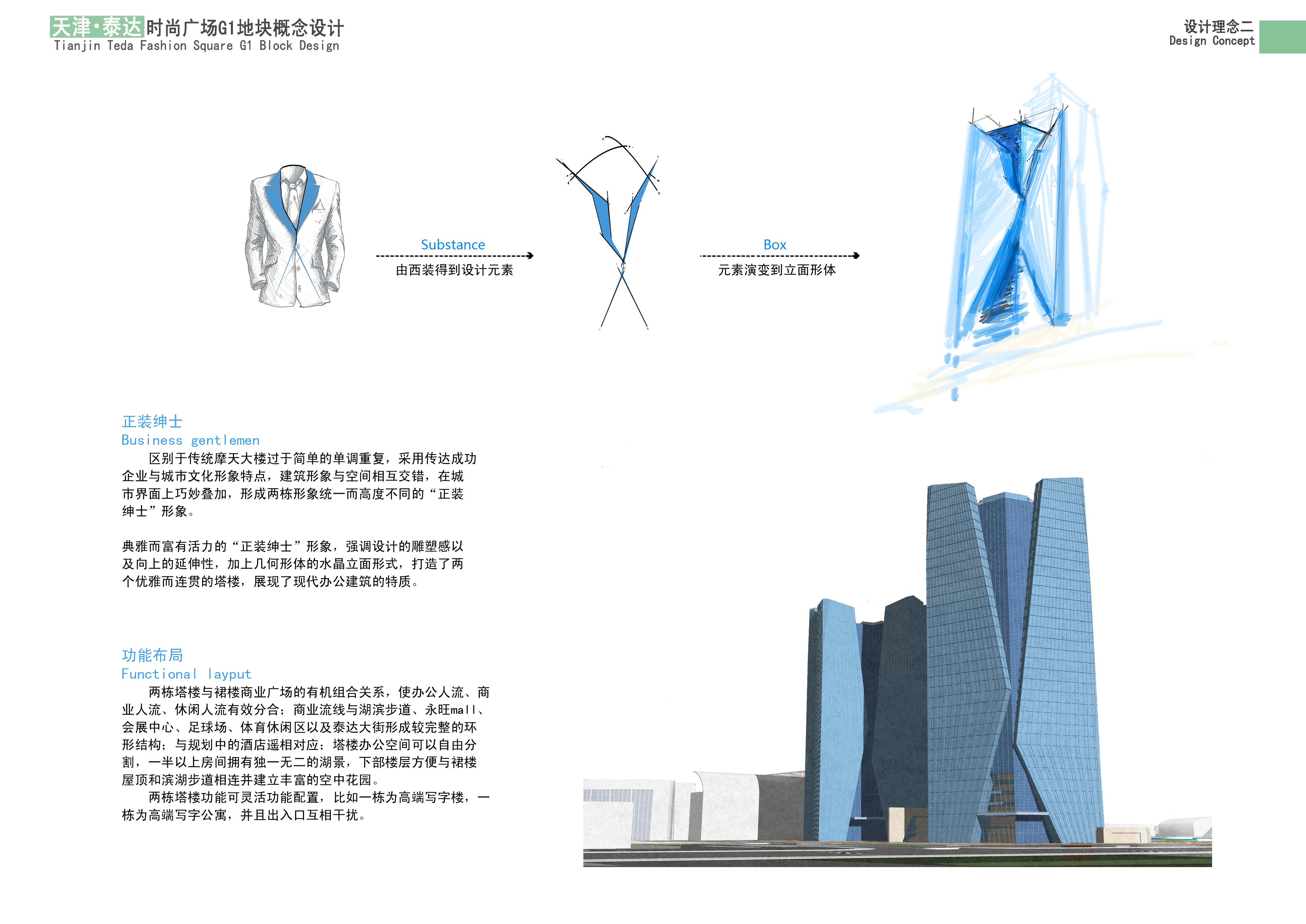 天津泰达时尚广场 D1 地块 | 澳大利亚道克设计方案解读-22