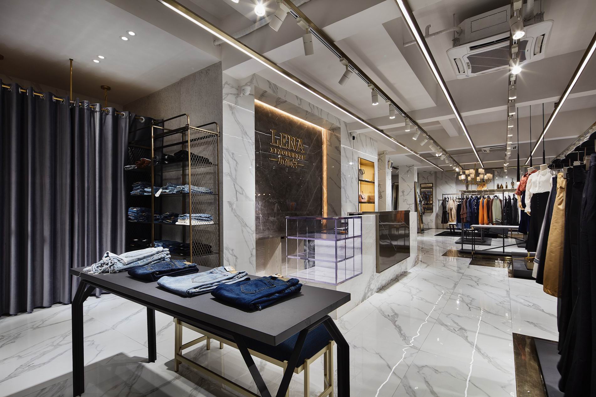 【观觉设计】龙田LENA小布点女装-20