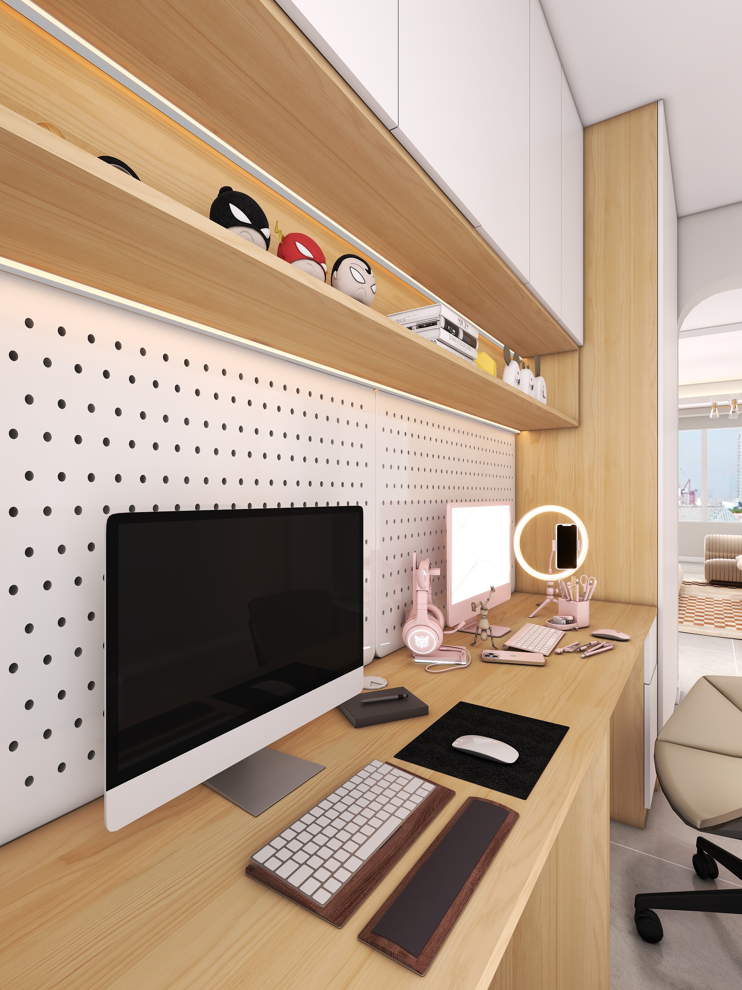 四川成都听湖九园（142平现代简约四居室）-47