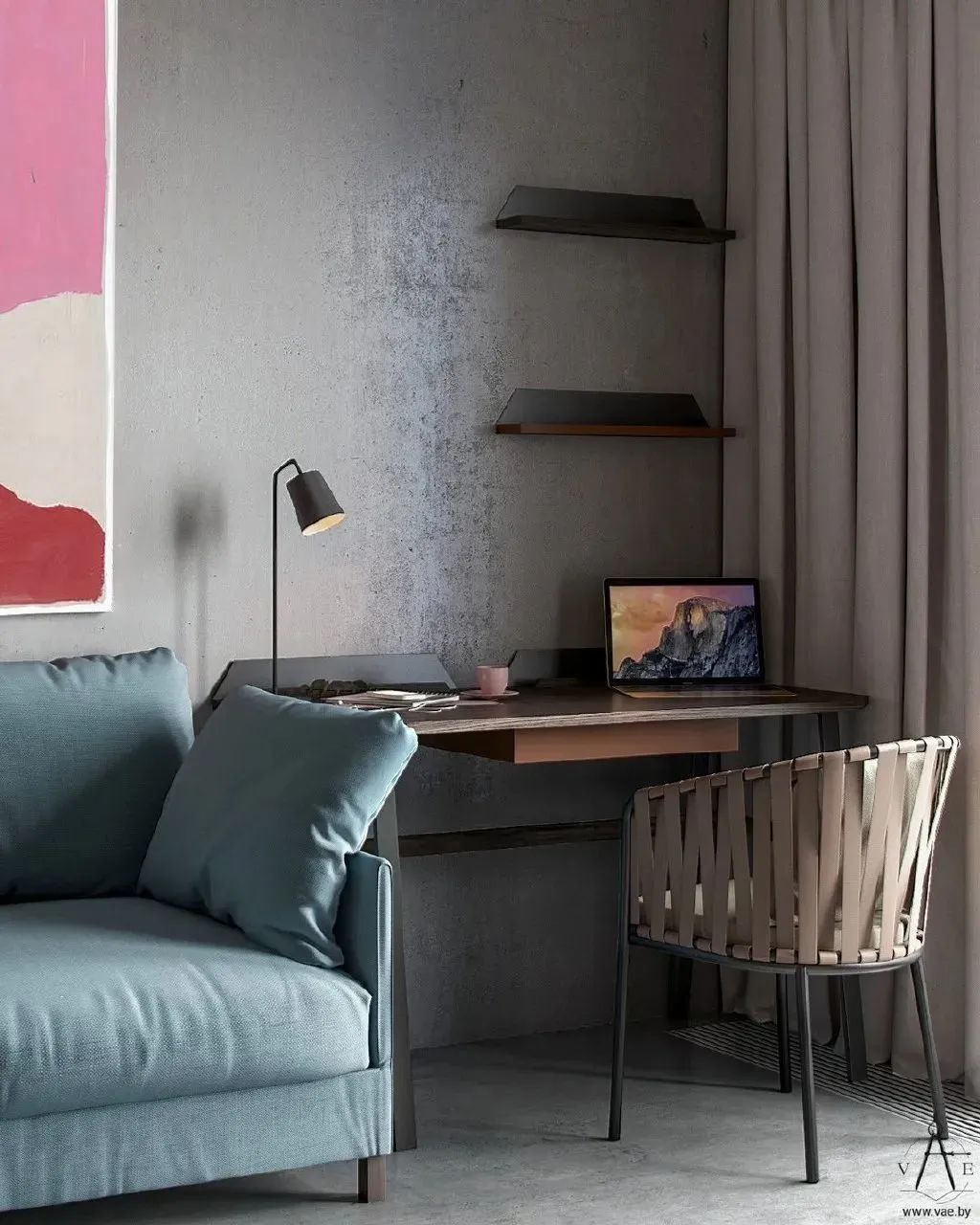 现代复古风家居设计,打造时光韵味-70