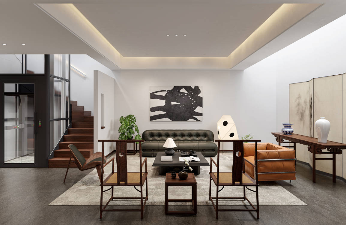 禅意中式-效果表现-1