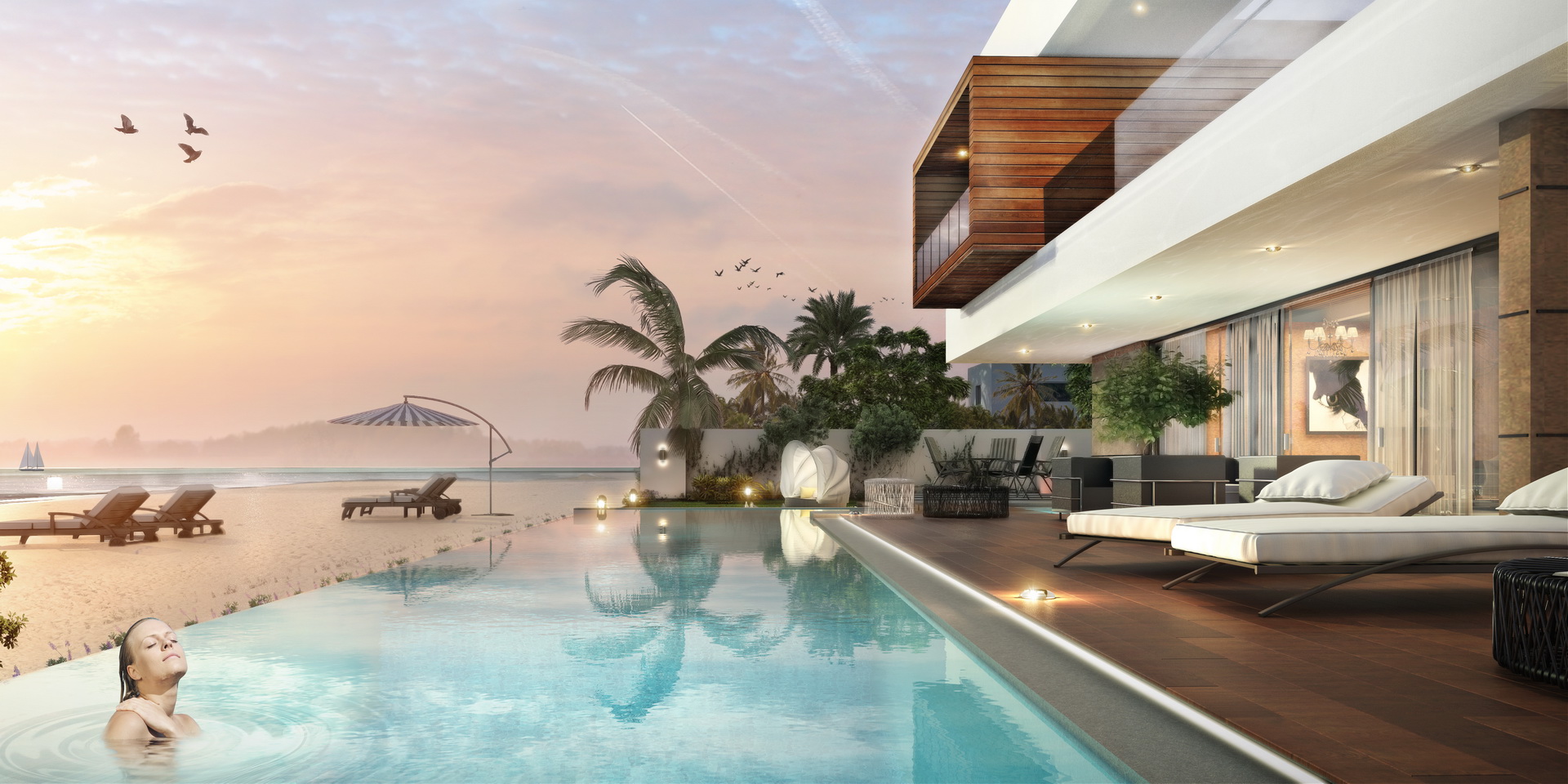 迪拜棕榈朱美拉社区别墅设计-19