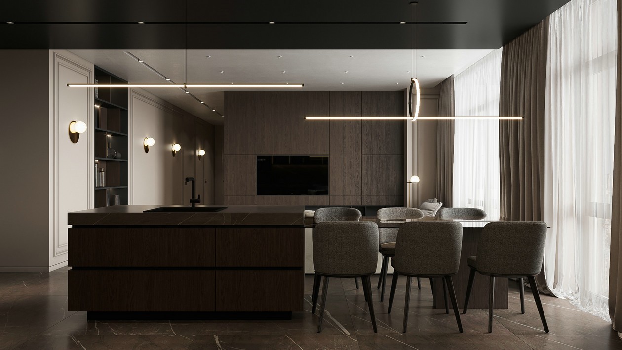 深色系公寓设计-4