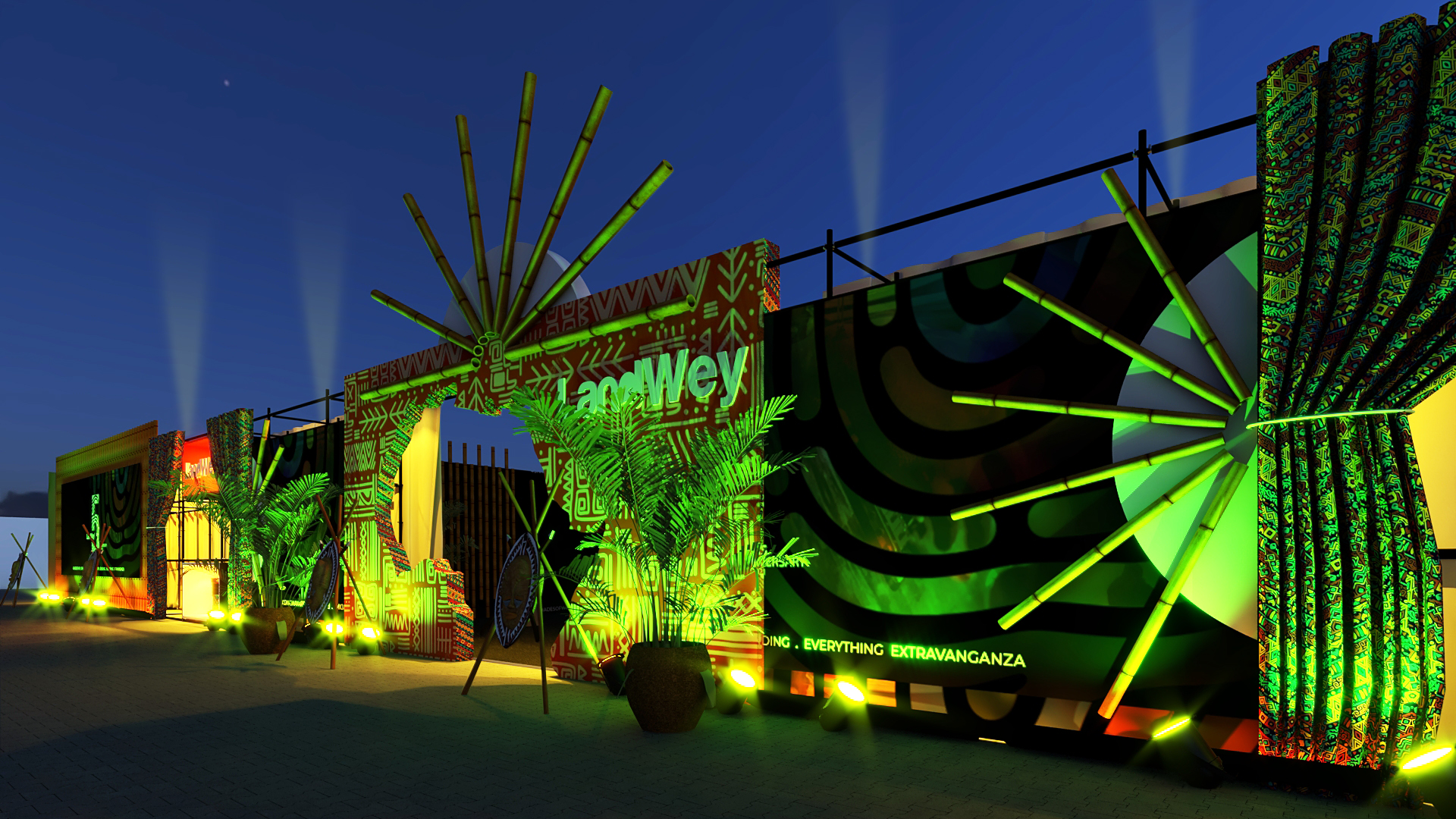 AFRICAN THEMED COCKTAIL PARTY-0