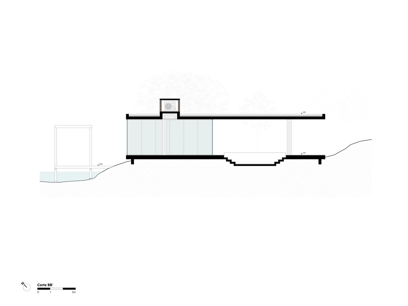 巴西 EL165 休闲小屋 | 混凝土与砖的巧妙结合-40