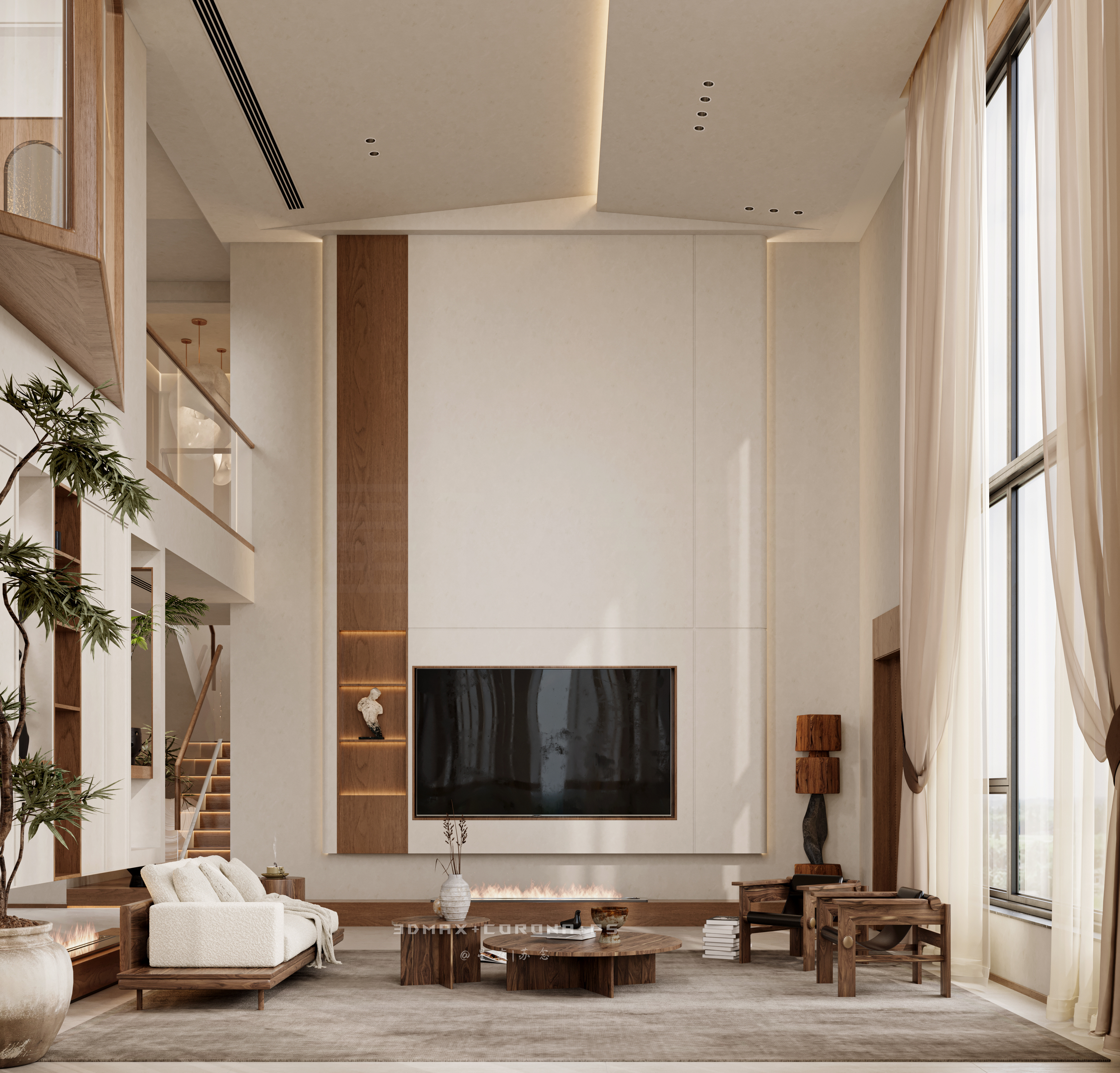 心灵栖息地：诧寂风装修，营造宁静致远的生活空间-6