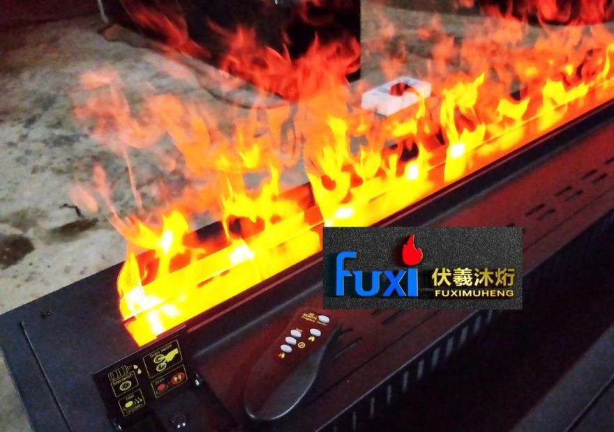 智能家居配饰打造现代音乐雾化壁炉空间-16