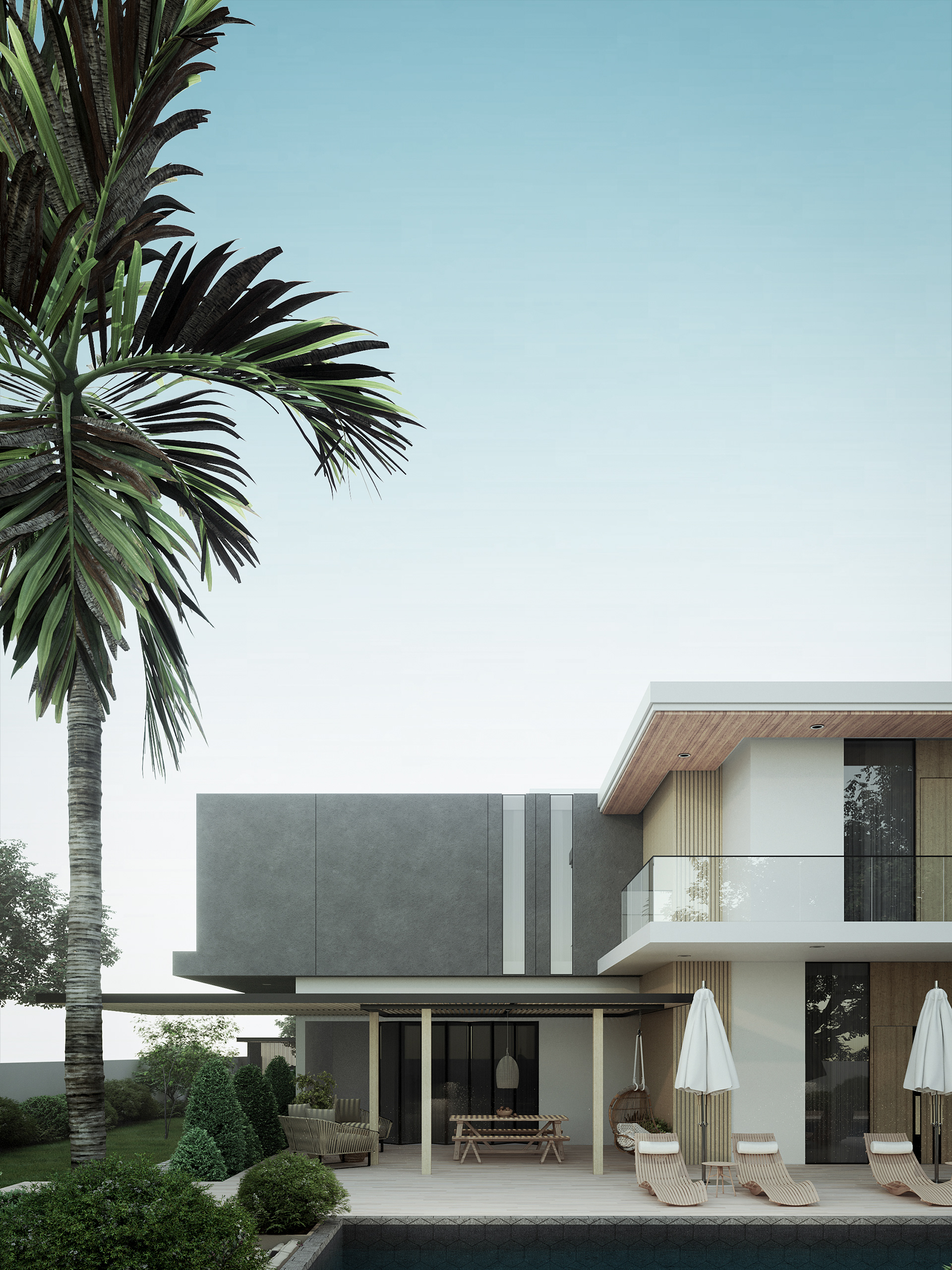 Two-Storey Contemporary Residential Villa-18