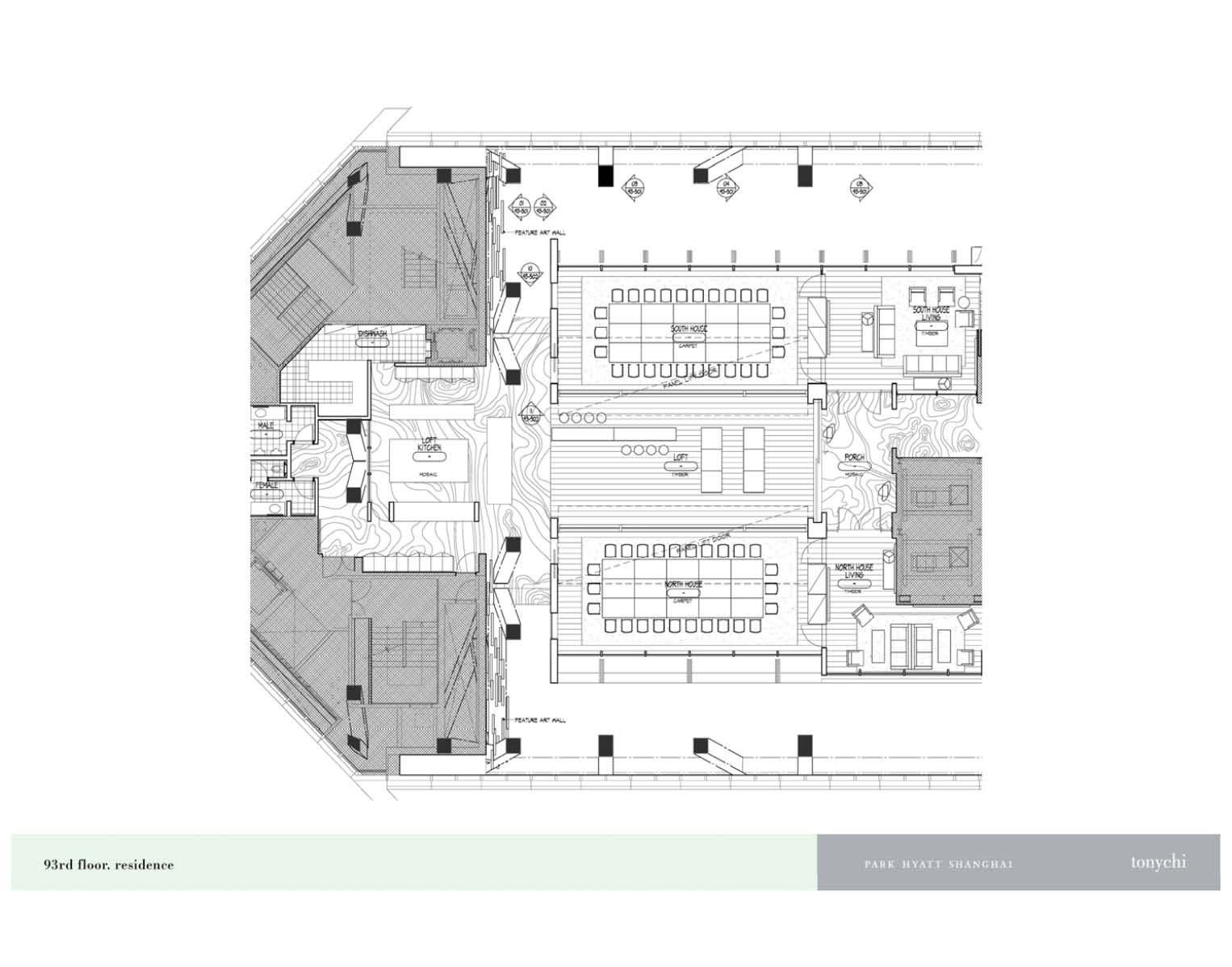 Tony Chi 上海柏悦酒店酒吧餐厅方案-11