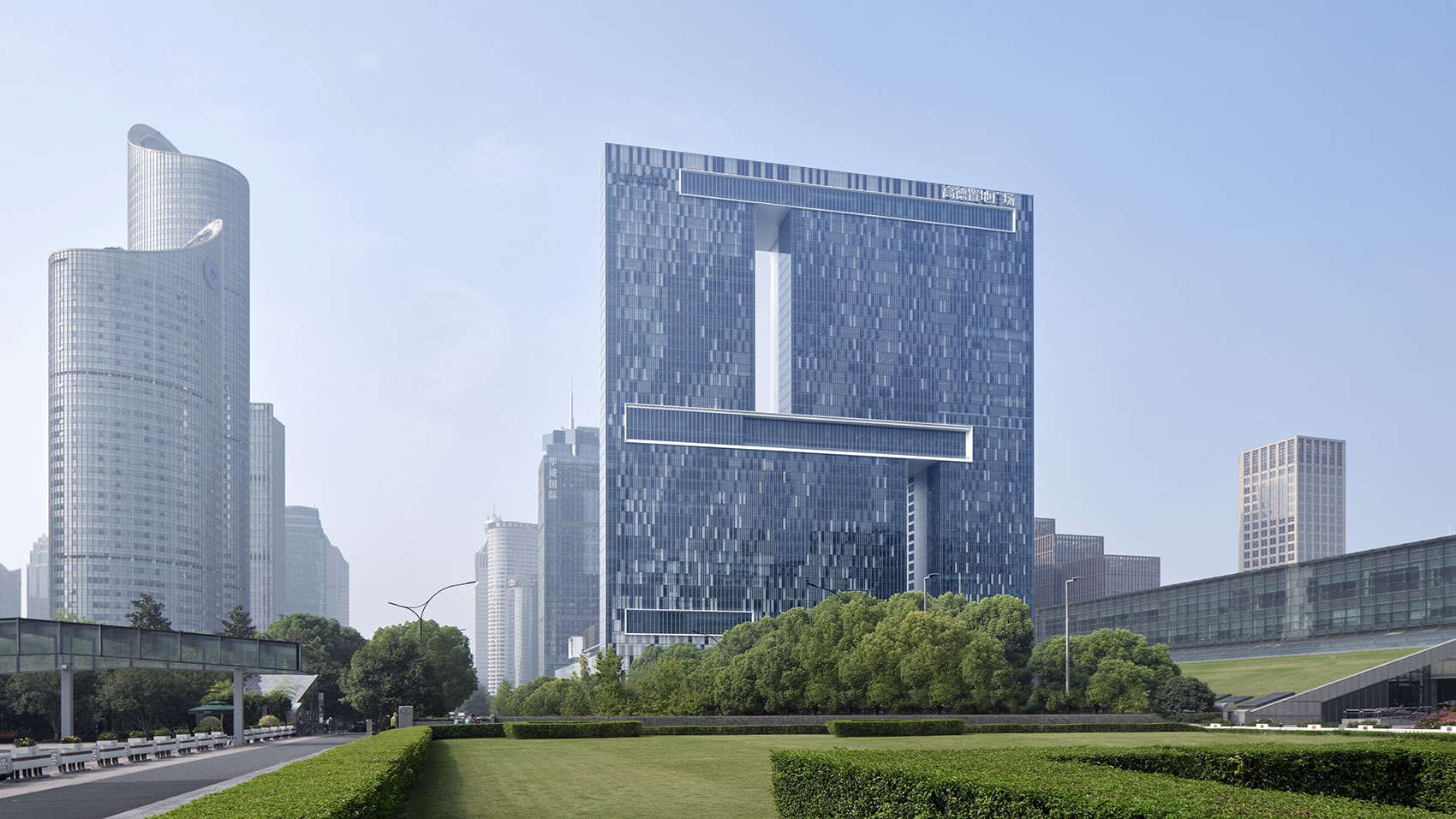 杭州高德置地广场丨中国杭州丨SOM-8