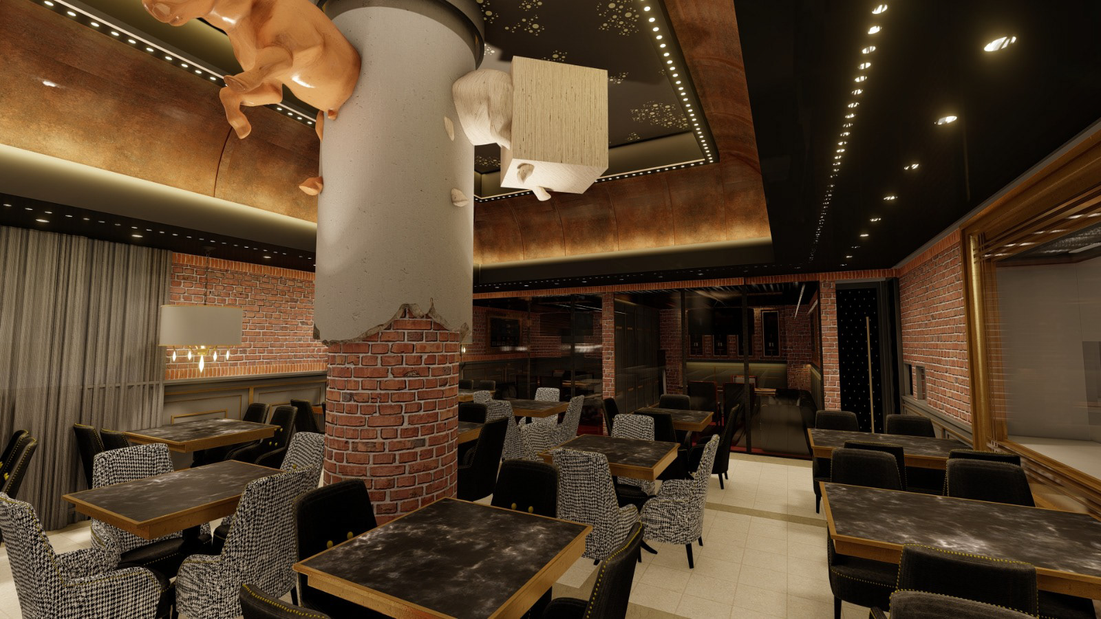 Pepe Anca Steak Restaurant Design-7