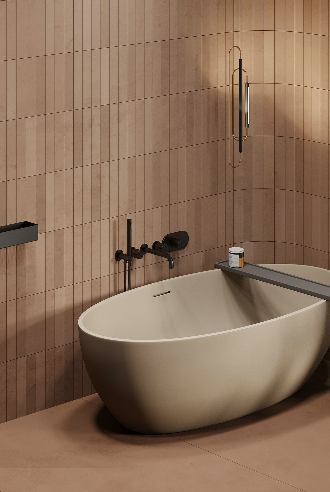 胡桃木搭配绿色，百搭色的时尚演绎-12