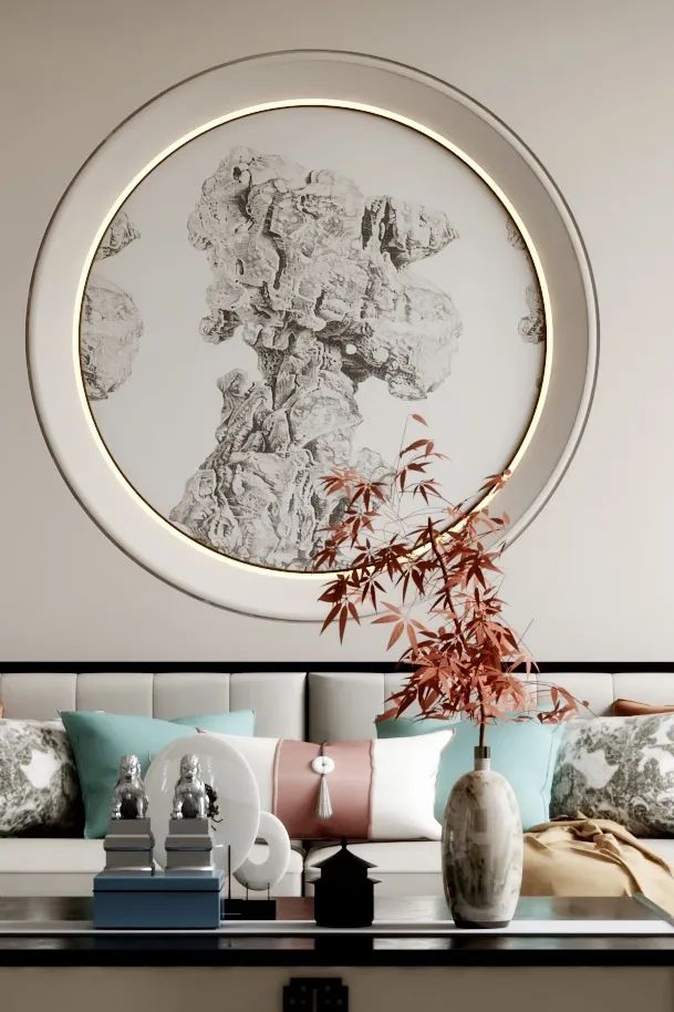 湖南浏阳 450㎡新中式自建别墅丨中国湖南丨纵向·空间设计-1