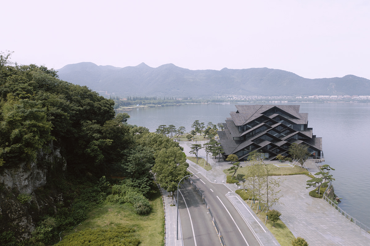 韩岭美术馆丨中国浙江丨隈研吾建筑都市设计事务所-11