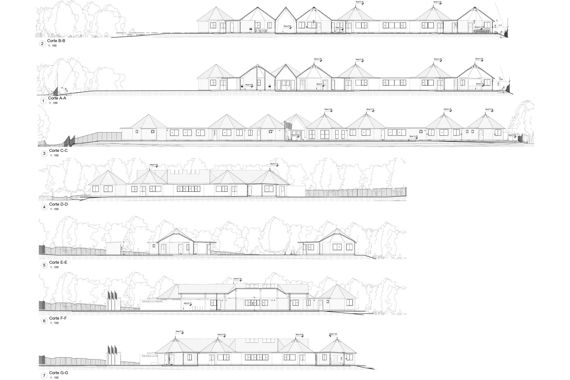 La Piedra 学校丨智利圣地亚哥丨Correa 3 Arquitectos-42