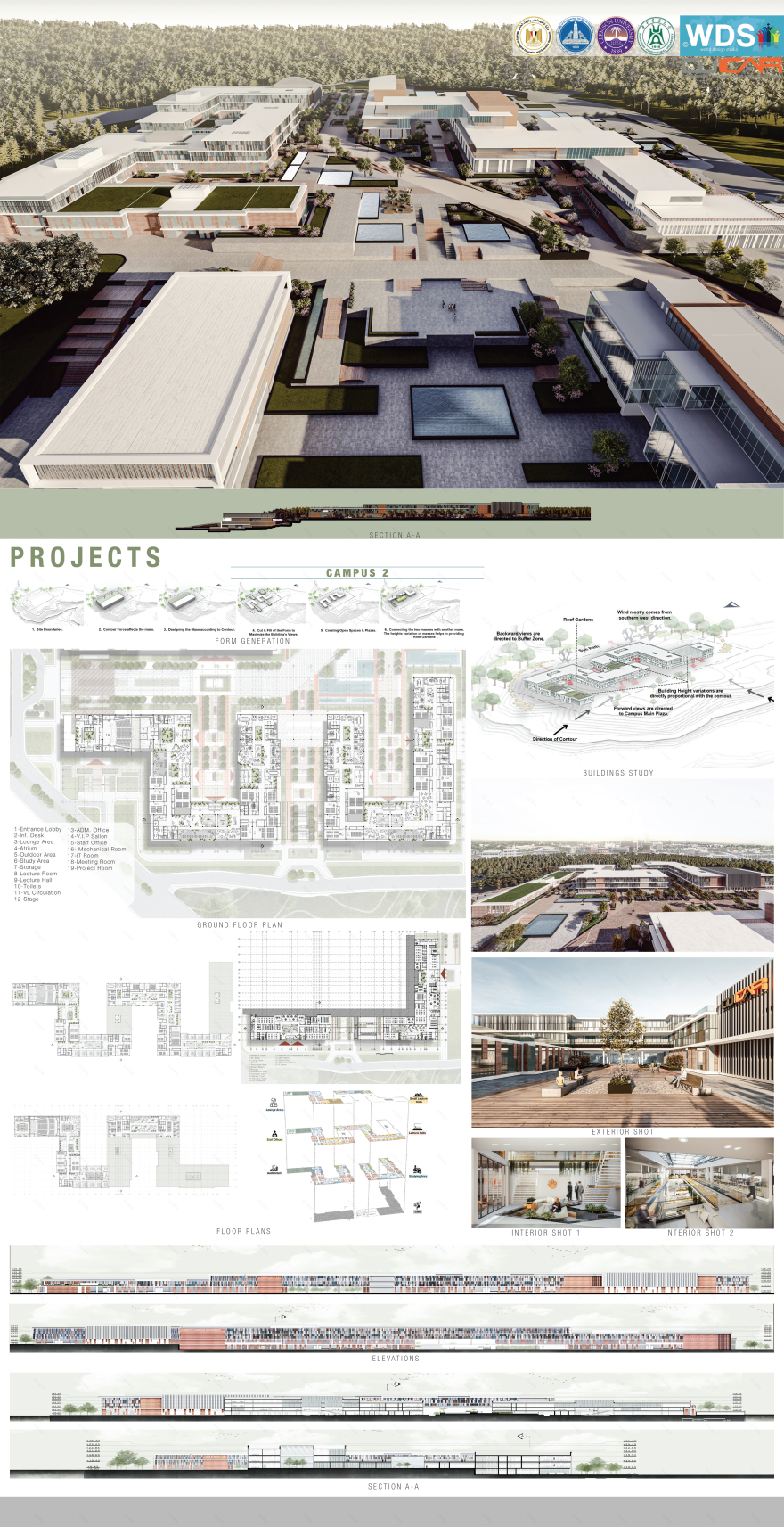 CUICAR 新扩建项目丨美国格林维尔丨世界设计工作室-48