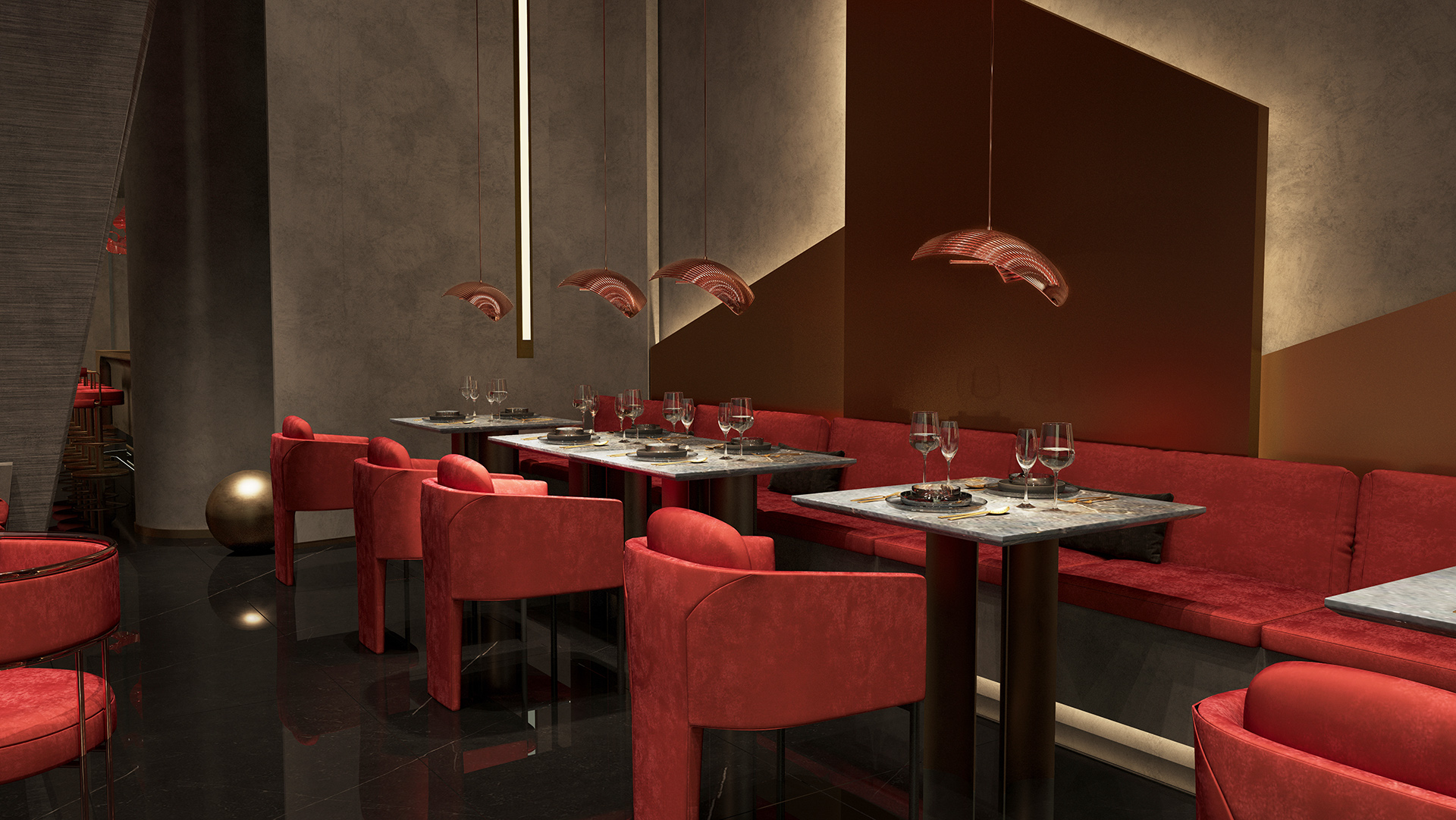 覓音·创意餐厅设计方案丨中国武汉丨卓美设计-23