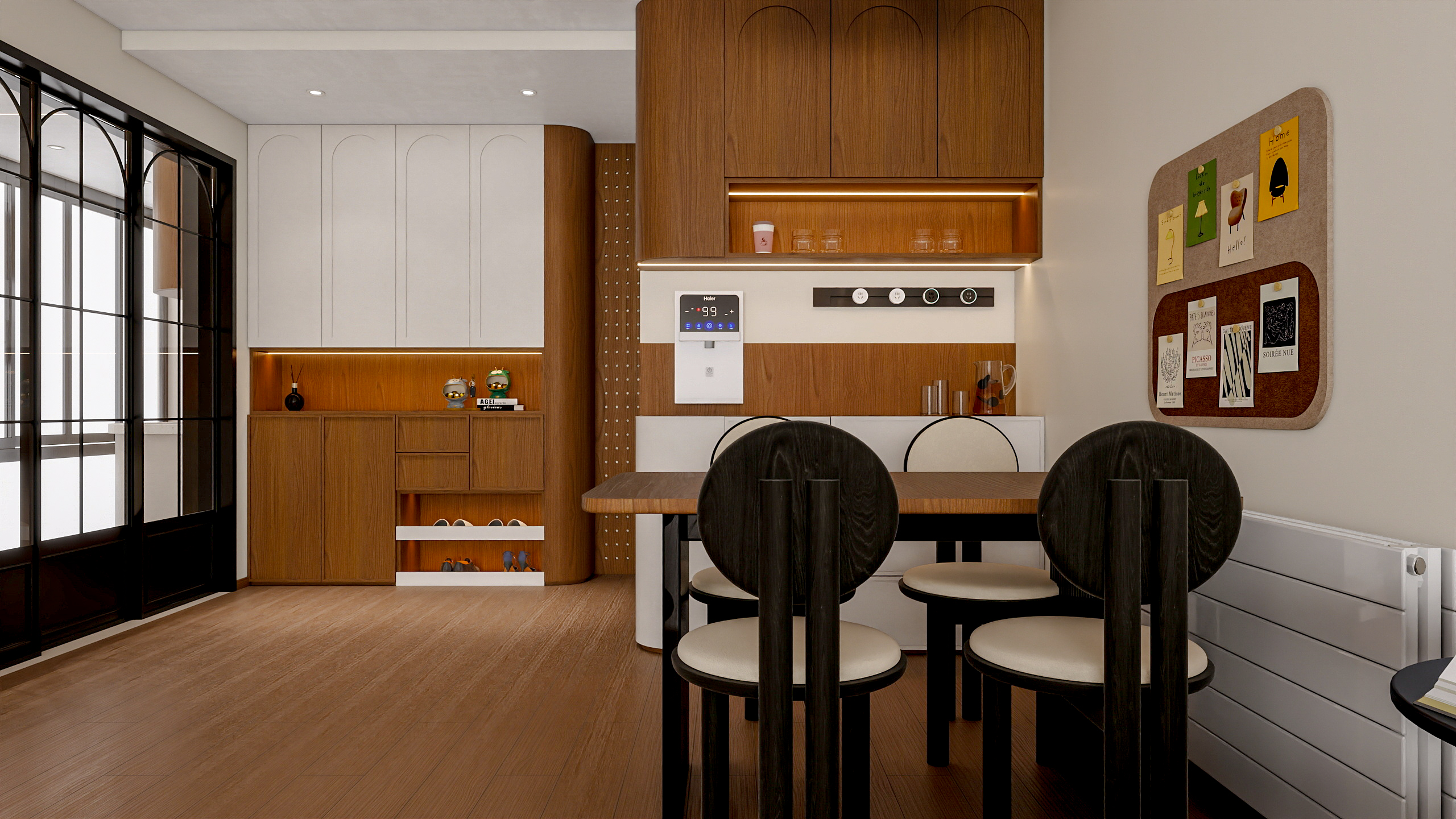 四川成都滨湖璟园（113平方中古风三居室）-9