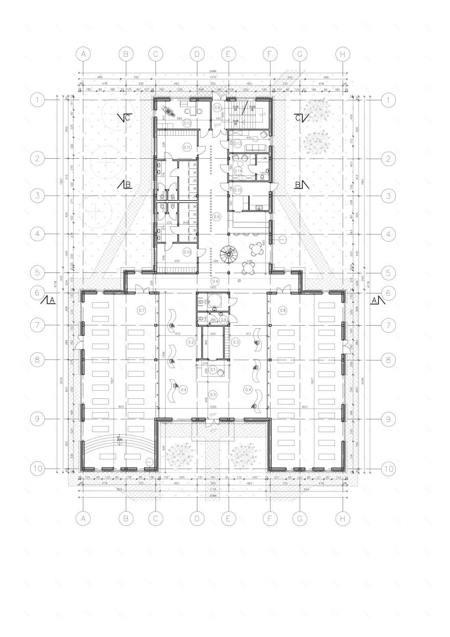 Piotrków Trybunalski瑜伽中心设计项目-5