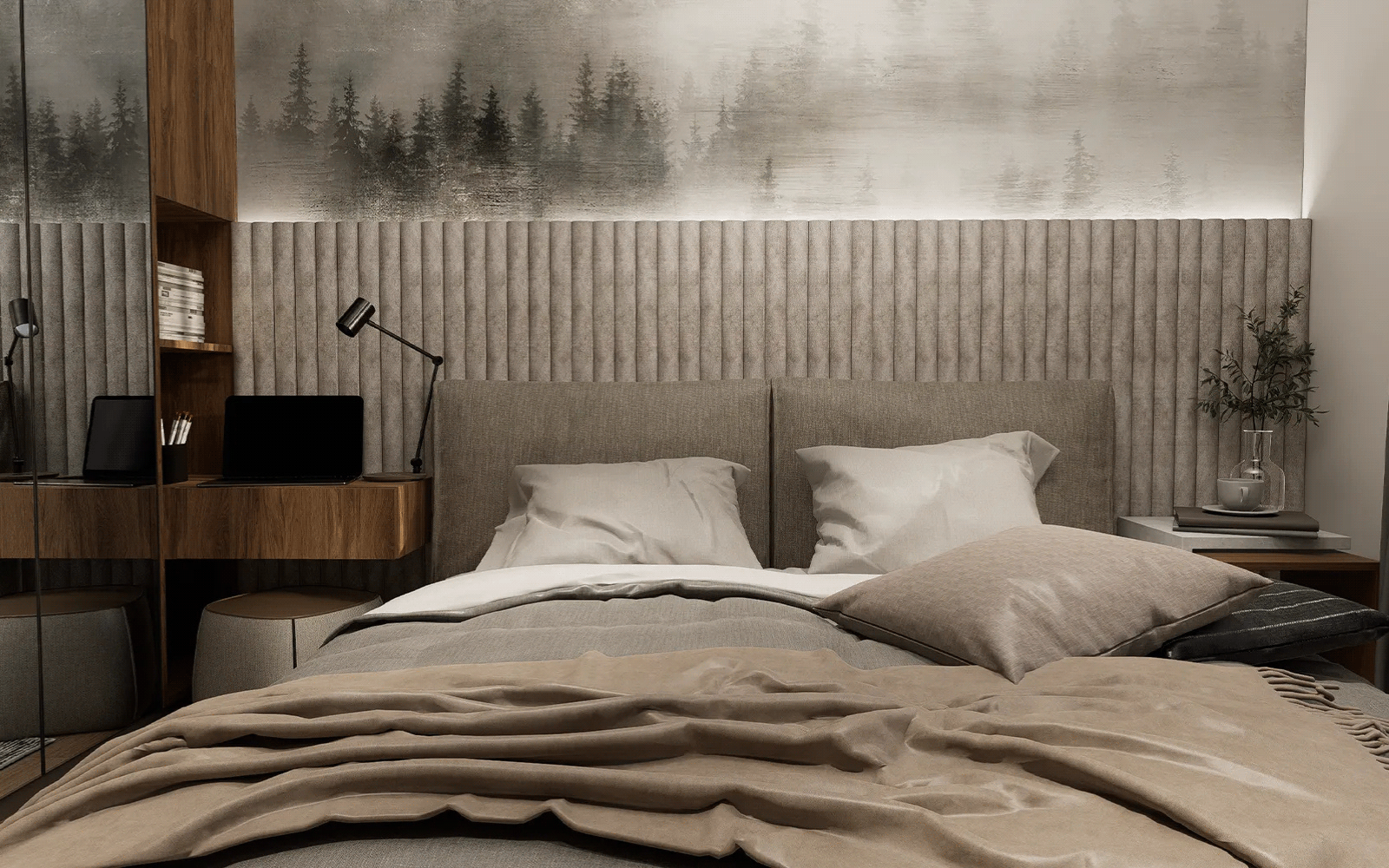 静谧奢华室内设计丨克罗地亚萨格勒布丨M1st Design-23