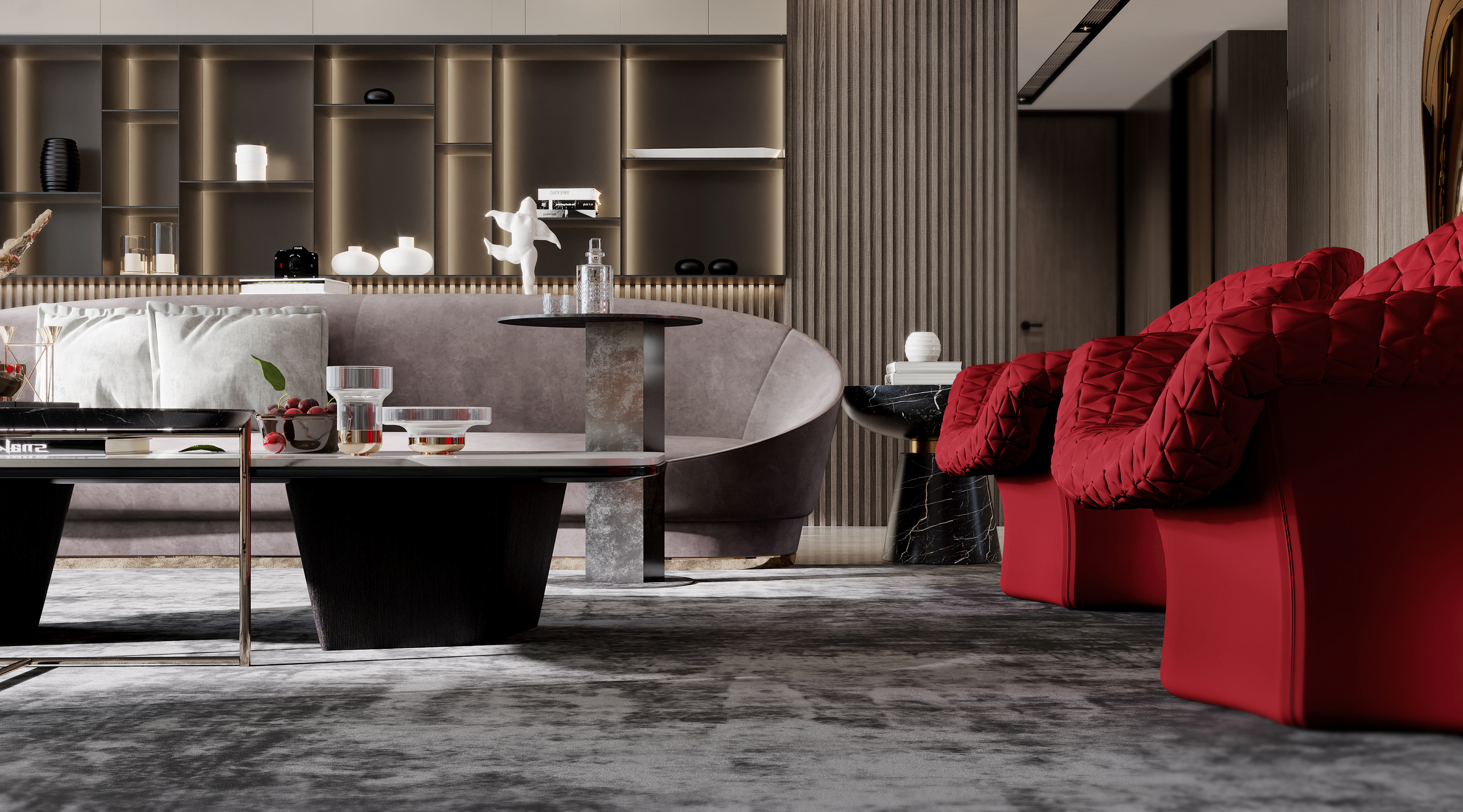 现代大平层 CR 满泽效果图-9