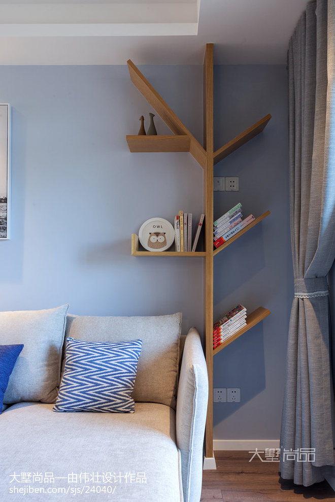 100㎡清爽北欧公寓·初夏的海风-17