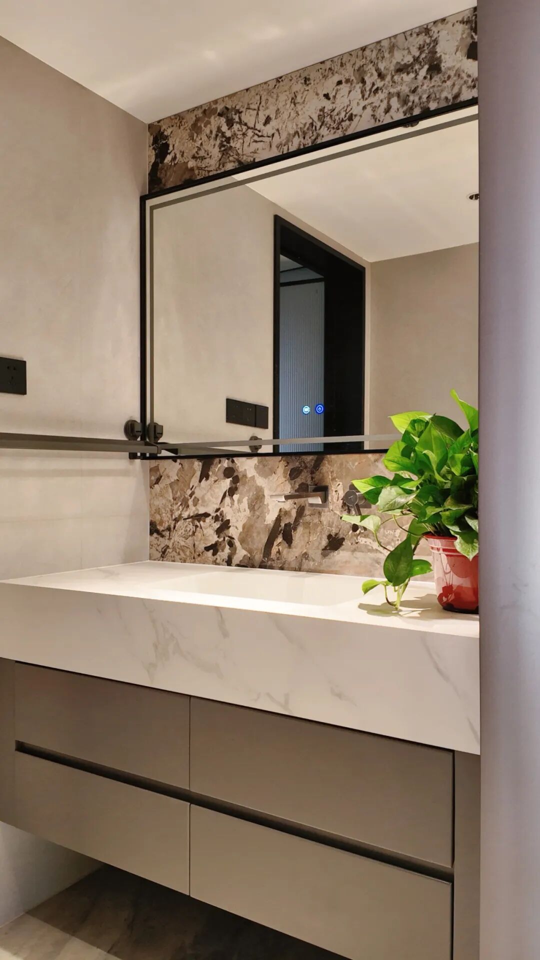 「金螳螂家泗阳店」名流望府实景vs效果图-67