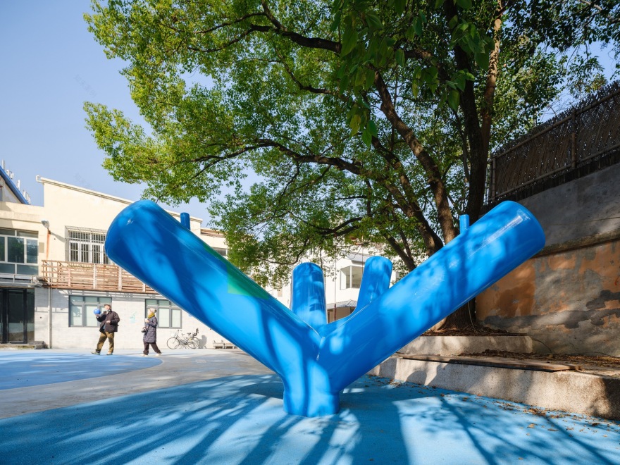 新华社区蓝色运动角丨中国上海丨一十一建筑-7