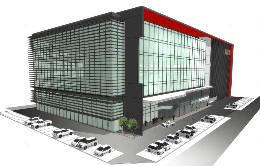 混搭风开发与总体规划 | 多业态综合体设计展示-24