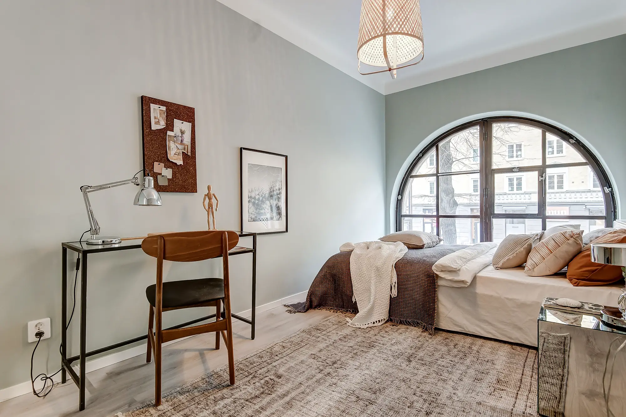 半弧形窗,赋予家庭公寓独特魅力-16