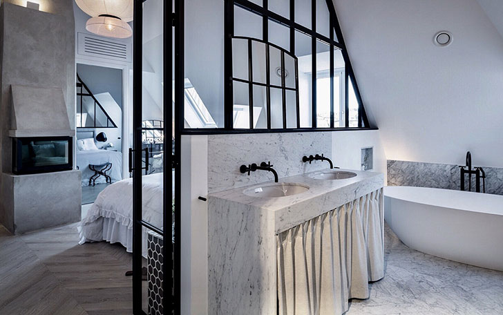 斯德哥尔摩 160 平米现代简约风格顶层公寓-28